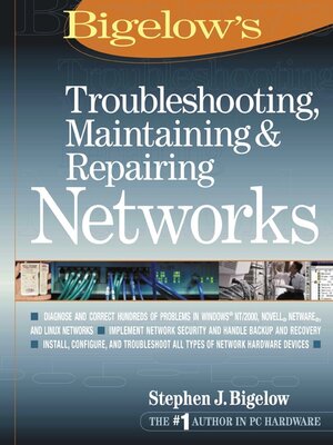 cover image of Troubleshooting, Maintaining & Repairing Networks